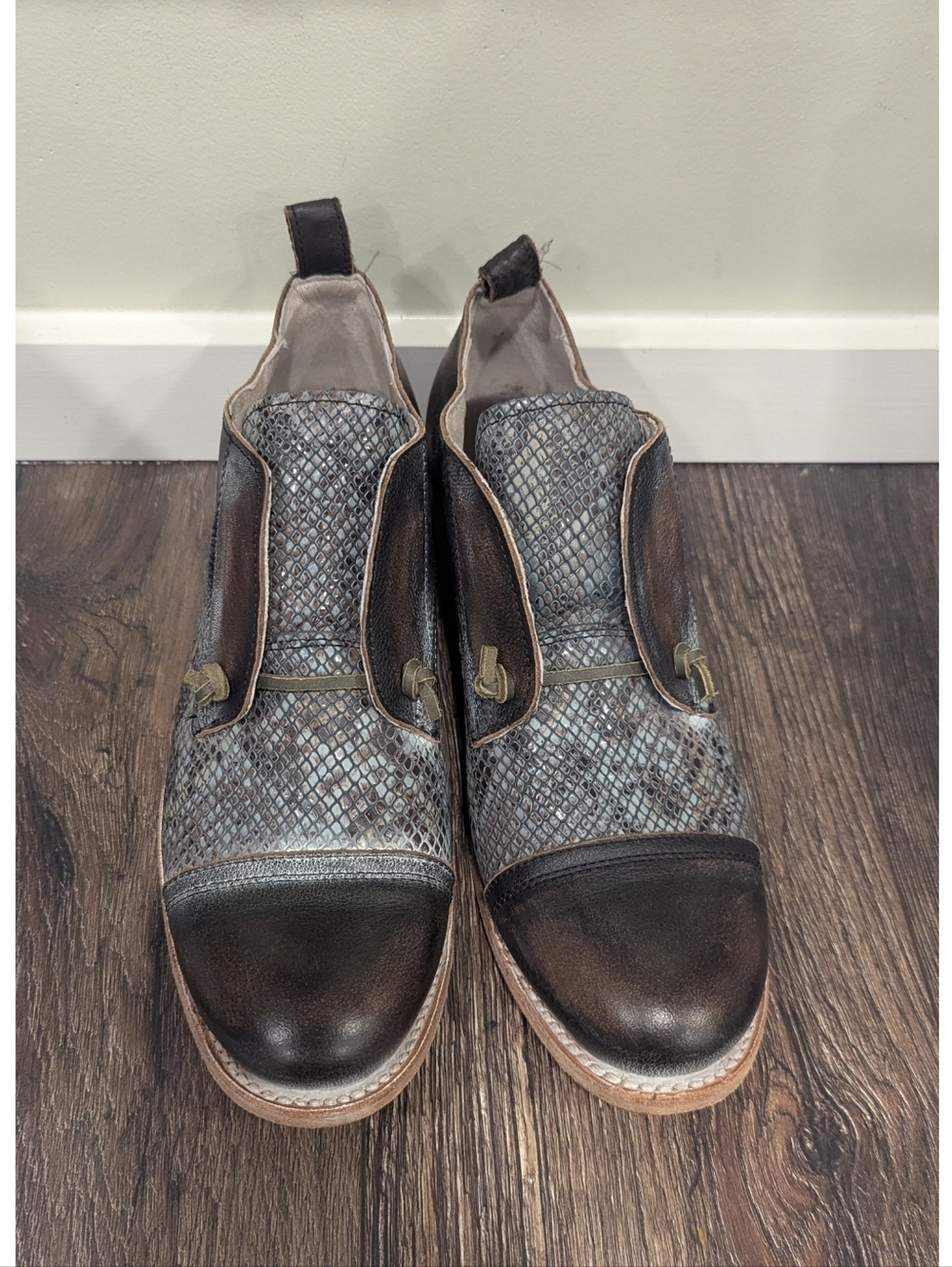 Freebird By Steven Mabel Leather Oxford Shoes Size 12 - Picture 2 of 10